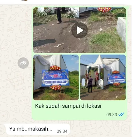 Pengiriman Karangan Bunga Bambu Apus