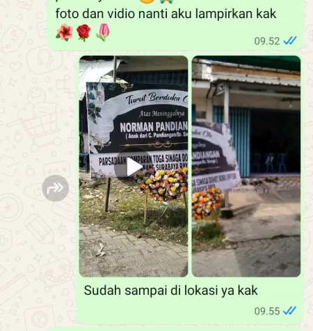 Pengiriman Karangan Bunga Bambu Apus